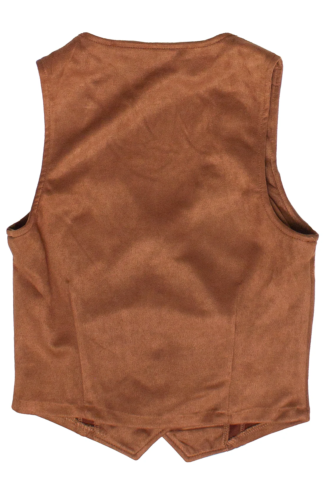 Faux Suede Nailhead Stud Vest - Image 8