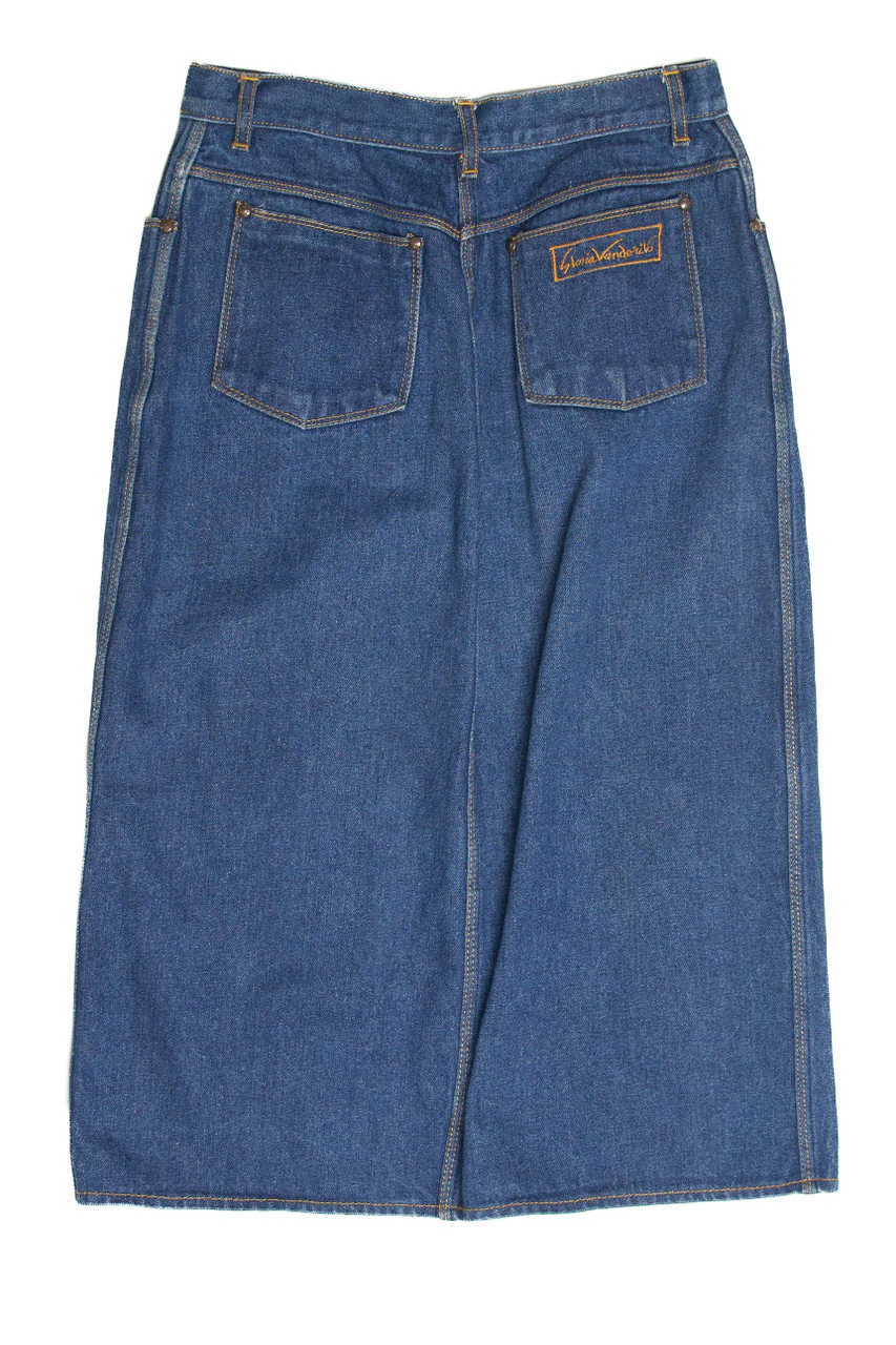 Gloria Vanderbilt Denim Skirt - Image 2