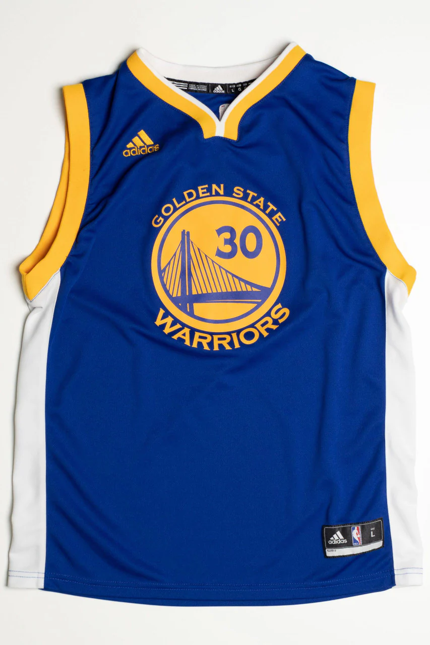 Golden State Warriors Adidas Basketball Jersey - Image 2