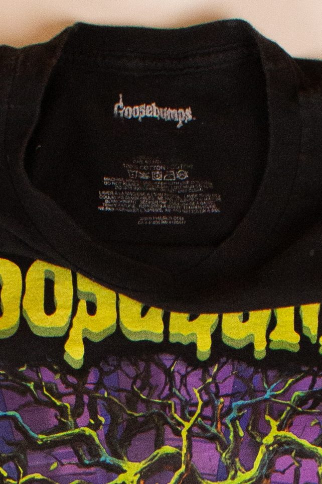 Goosebumps Stay Out Of The Basement T-Shirt (2000s) - Image 3