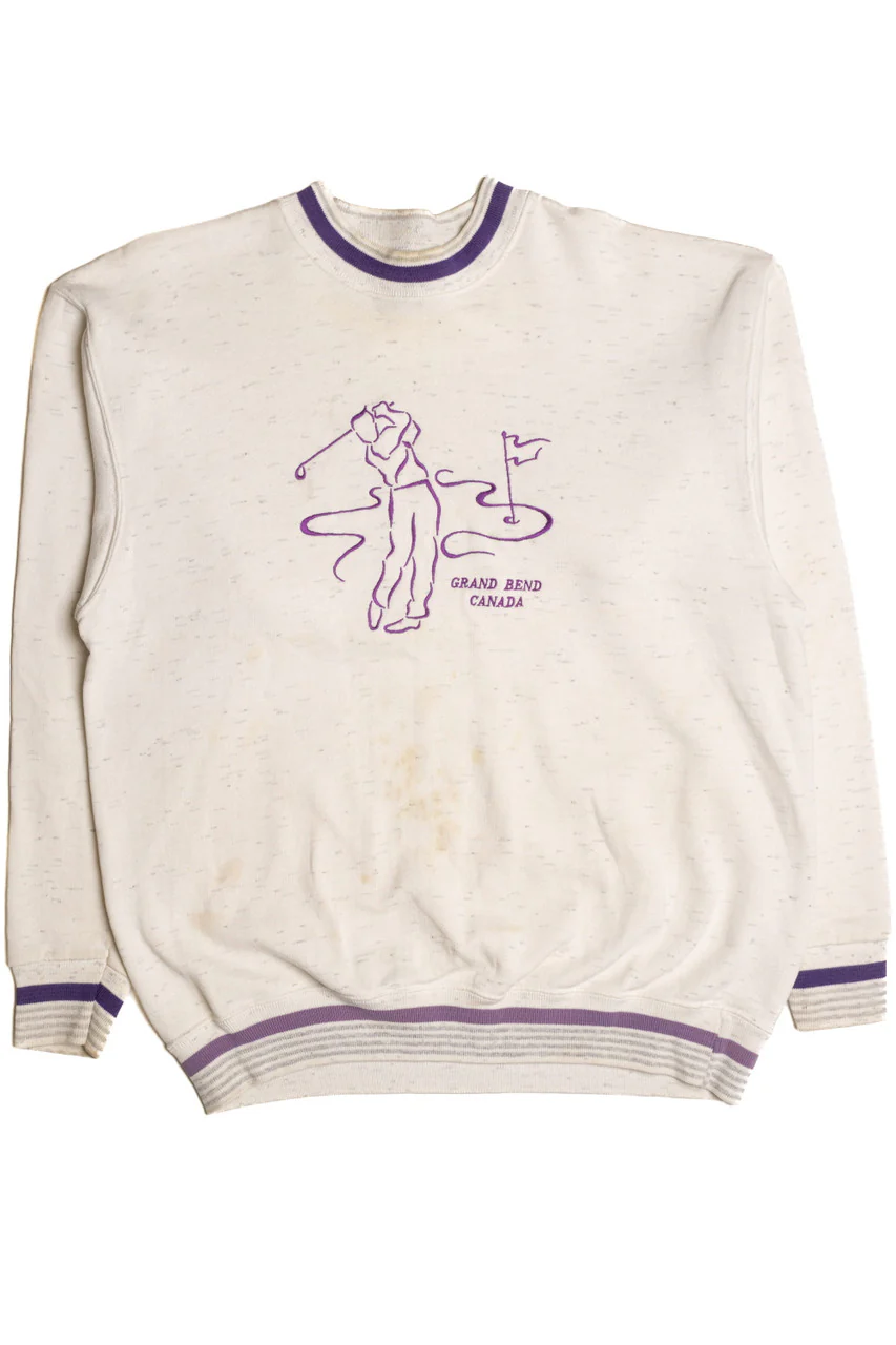 Grand Bend Canada Golf Sweatshirt - Image 2