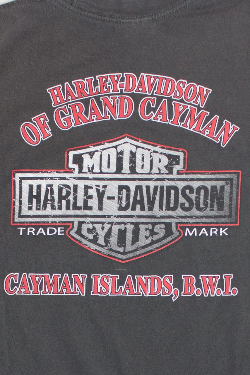 Grand Cayman Harley Davidson T-Shirt - Image 2
