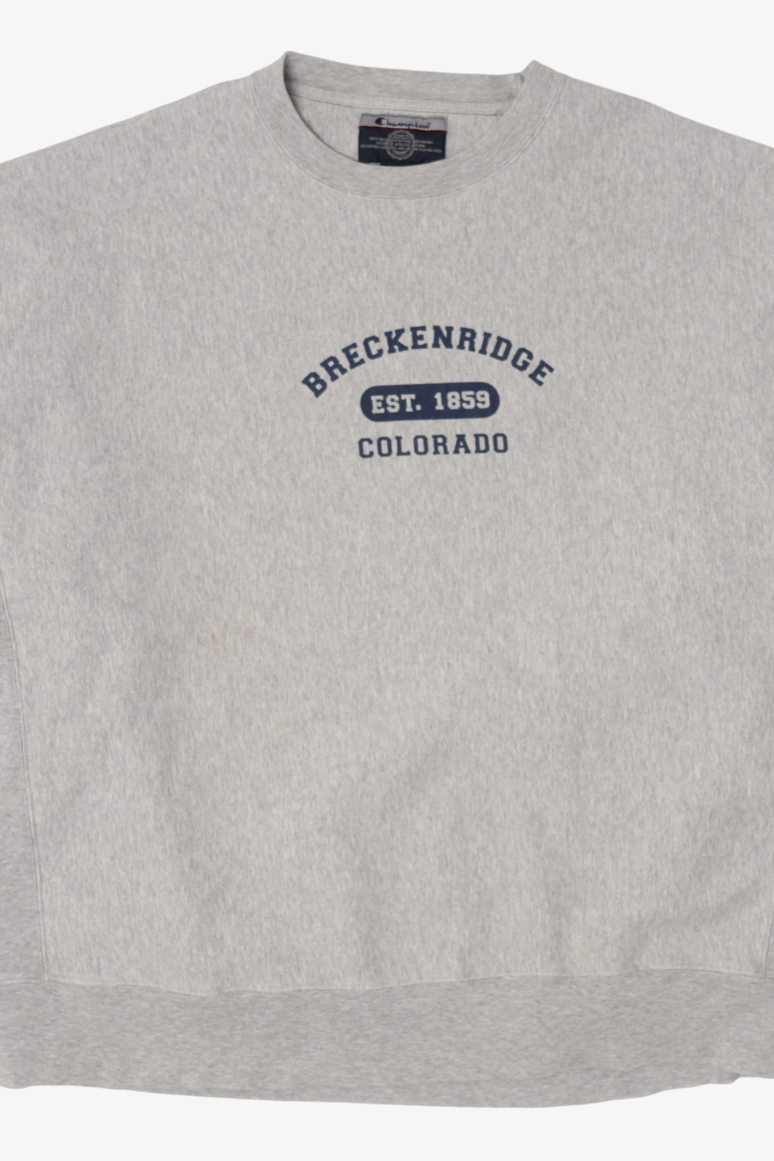 Gray Breckenridge Colorado Sweatshirt (2010s) - Image 3