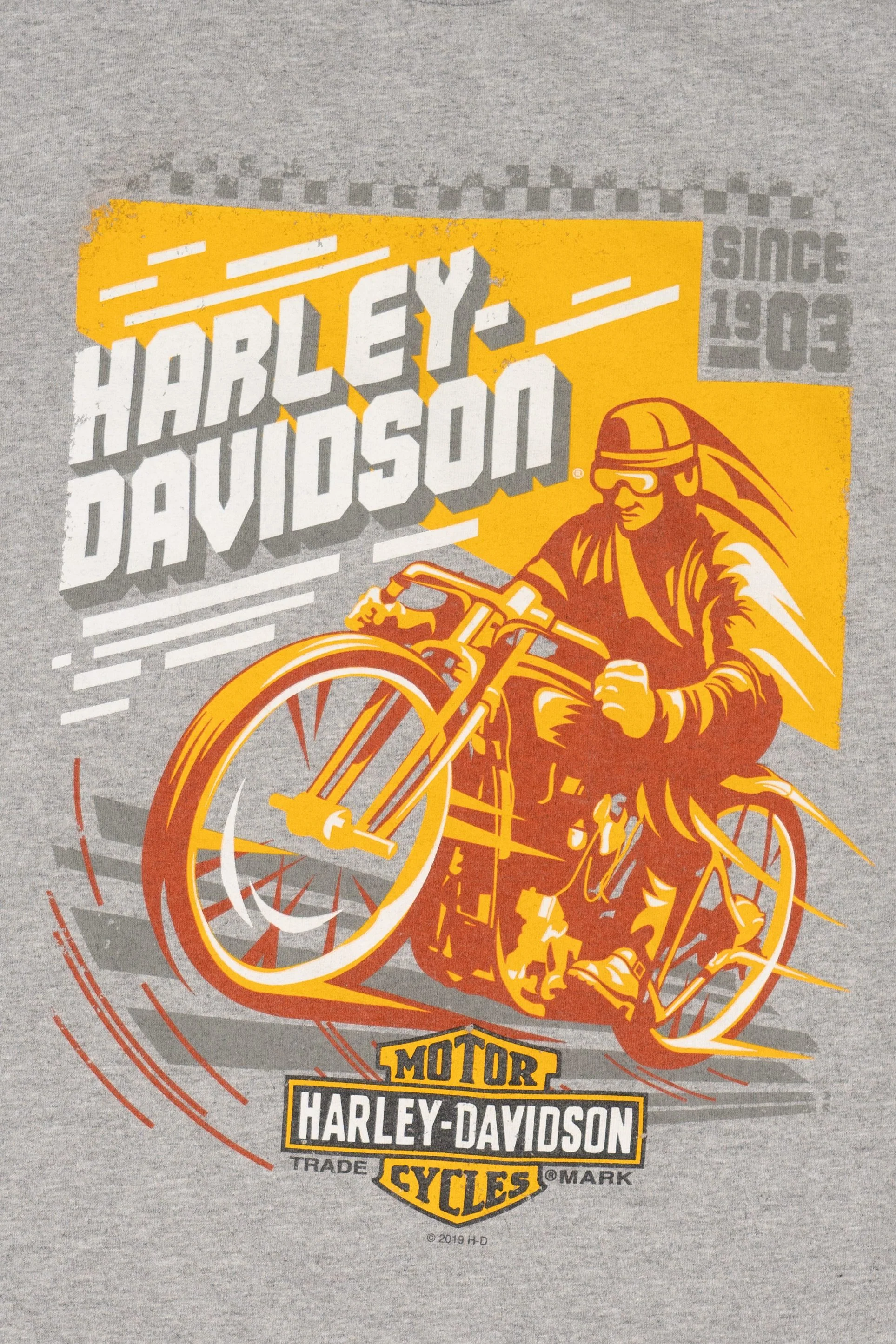 Gray Harley Davidson Barnett El Paso, Texas T-Shirt (2010s) - Image 3
