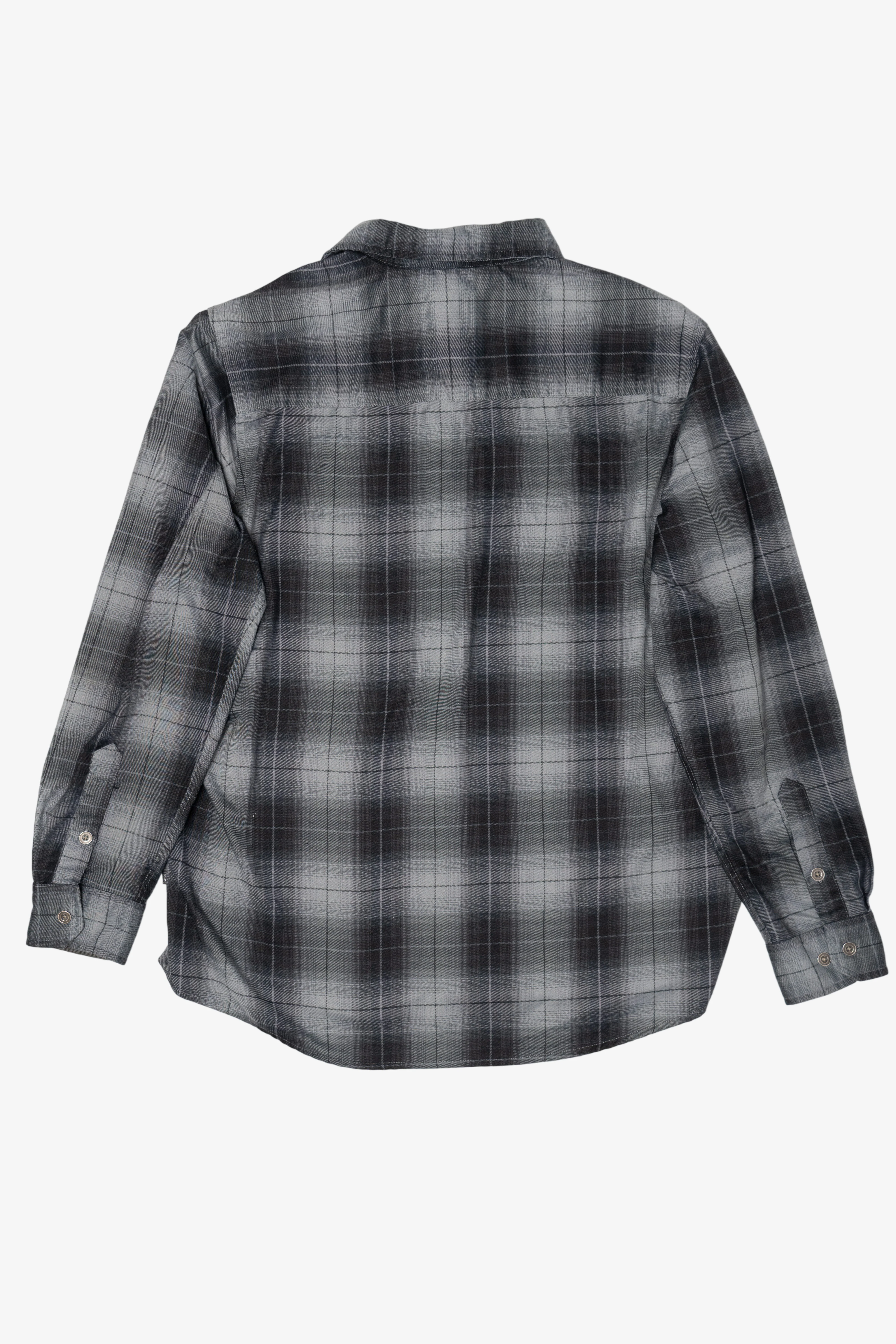 Gray Swiss Tech Flannel Shirt (2010s) - Image 2