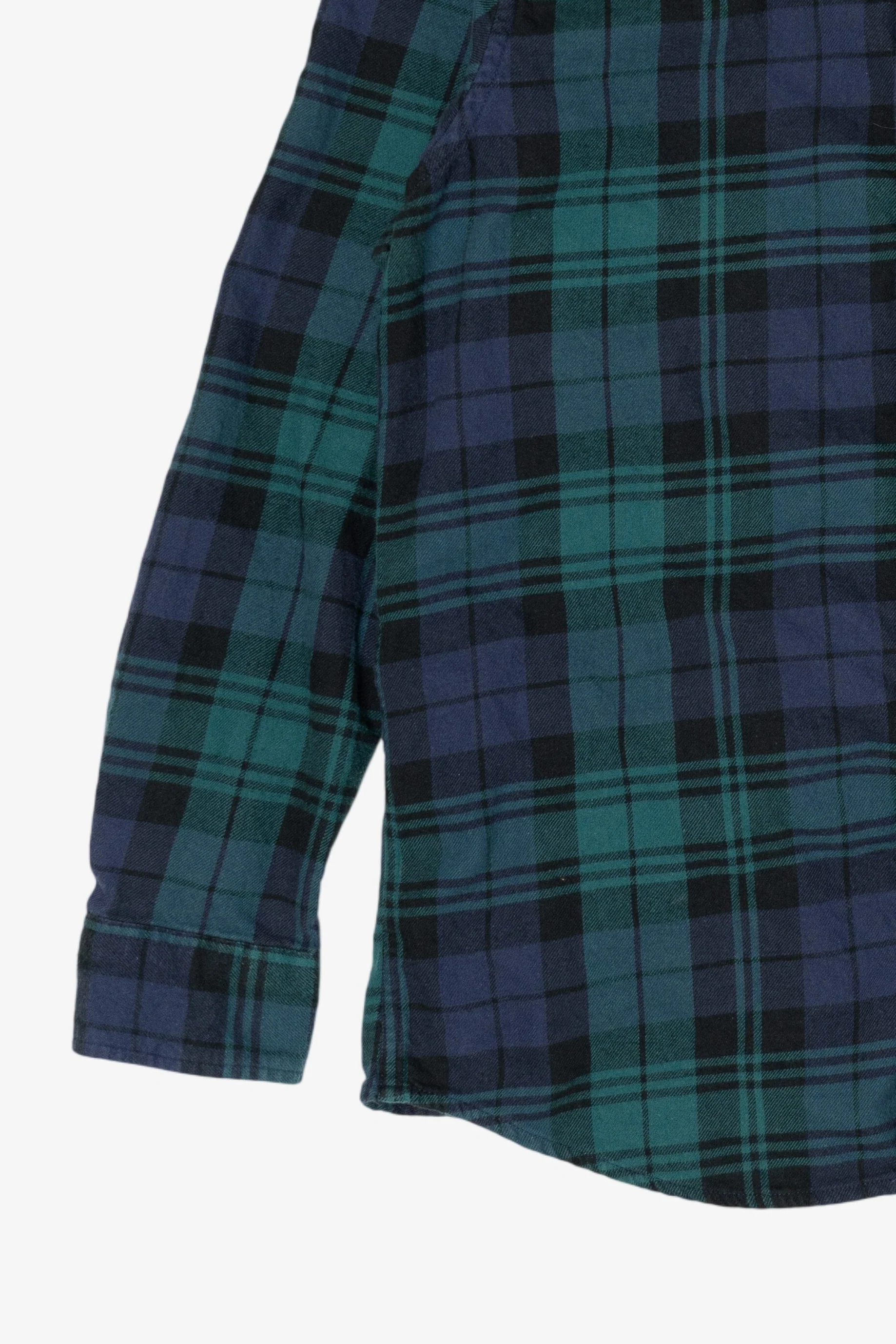 Green And Blue Chaps Flannel Shirt (2010s) - Image 8