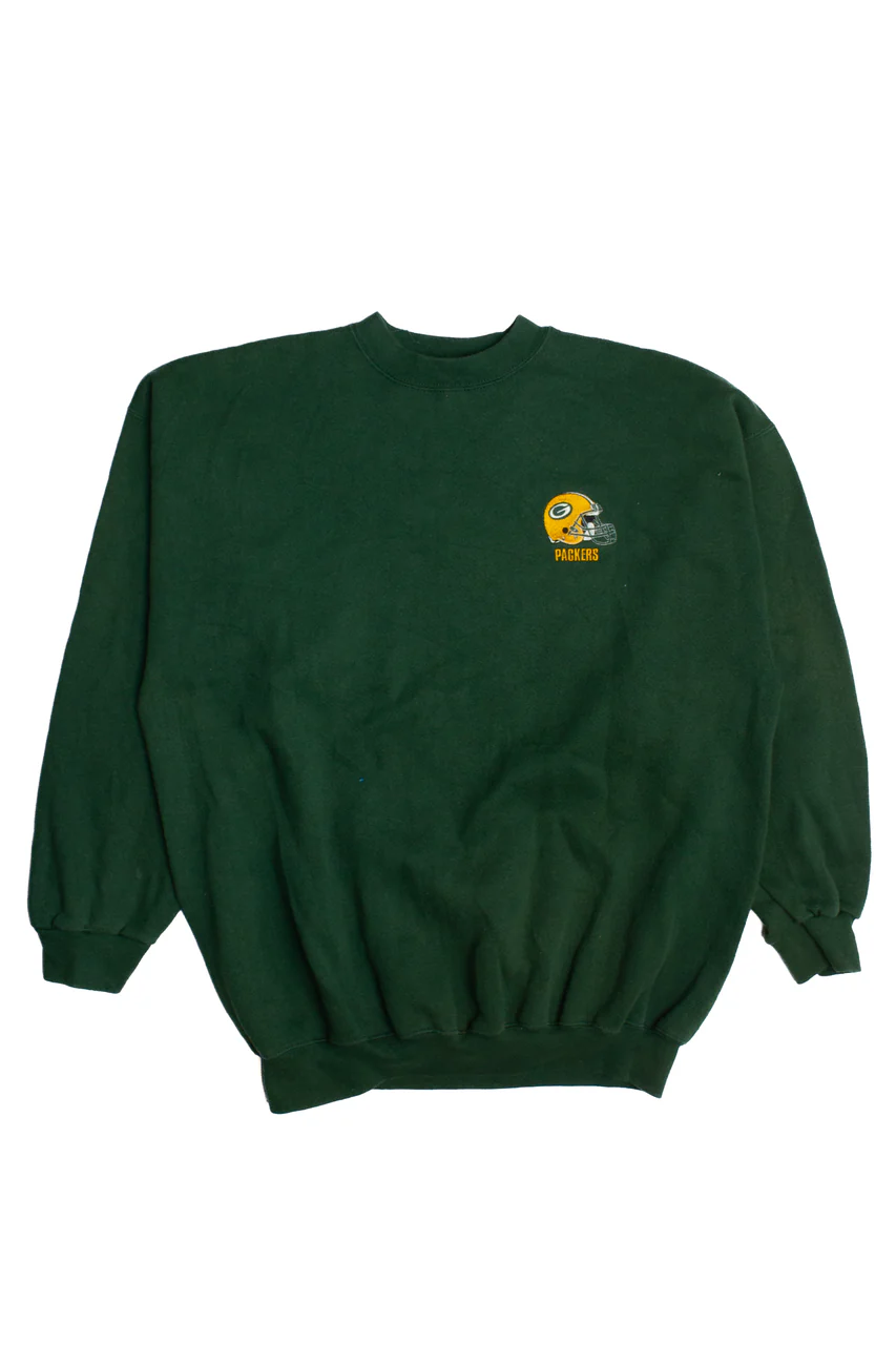 Green Bay Packers Sweatshirt (1990s) - Image 2