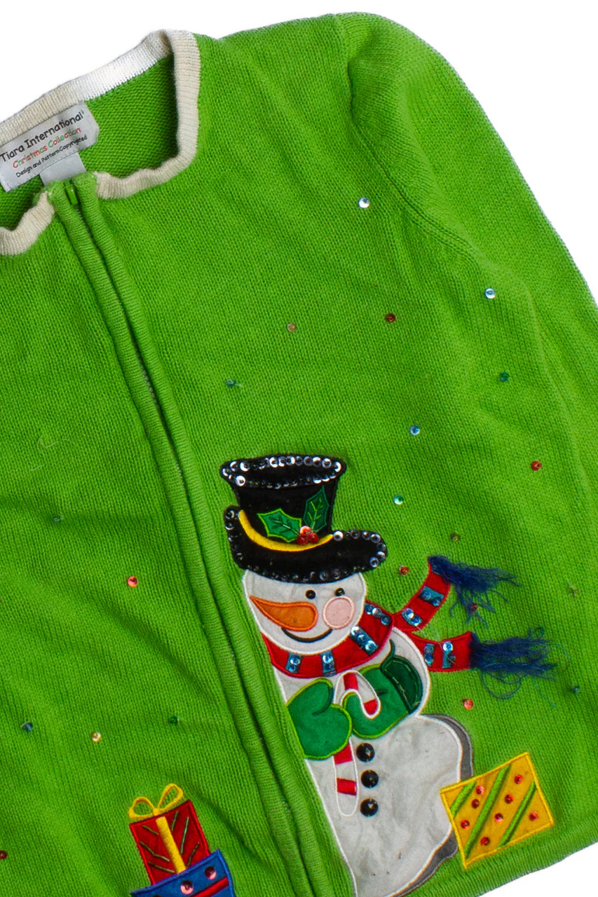 Green Ugly Christmas Cardigan 60287
