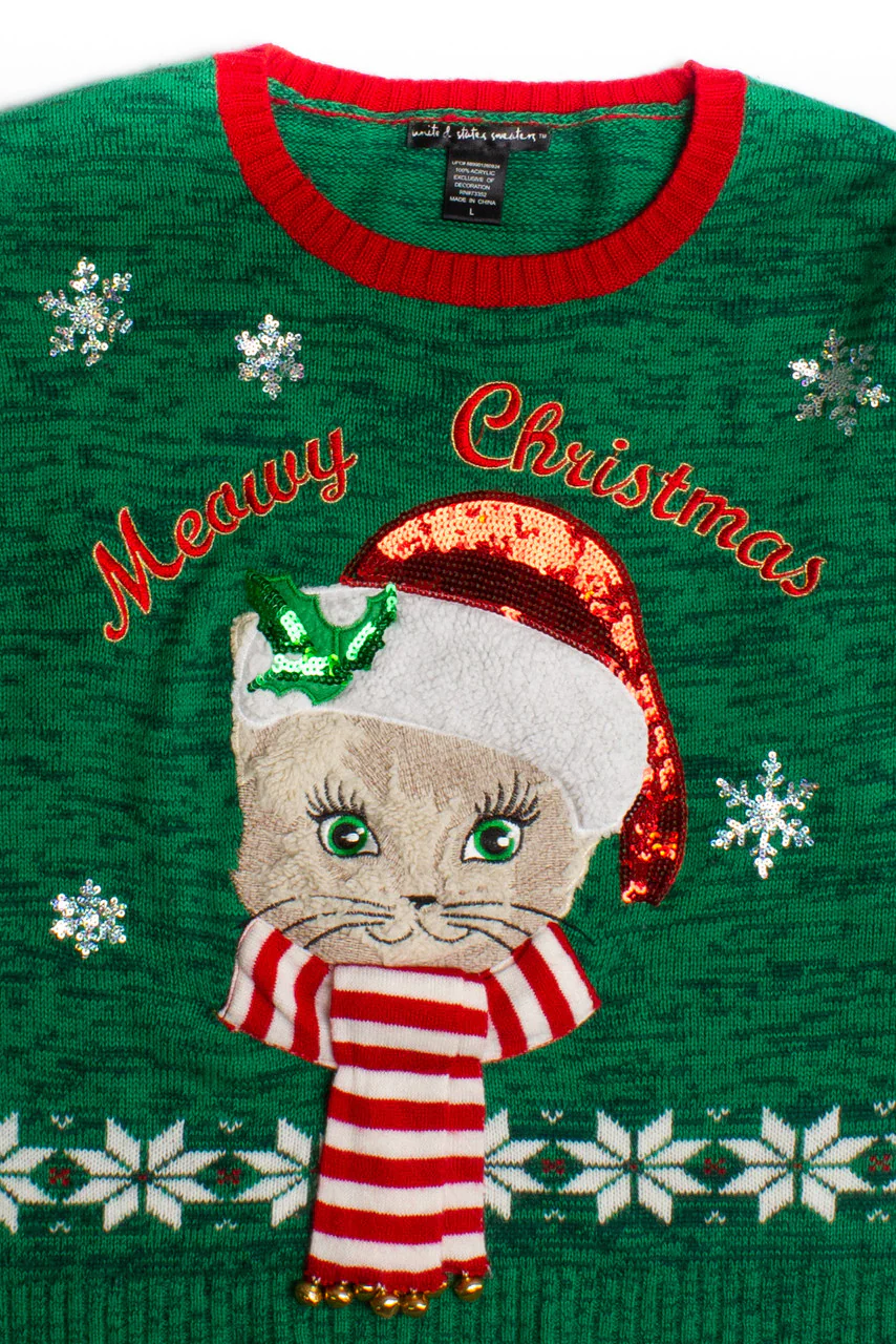 Green Ugly Christmas Pullover 60048