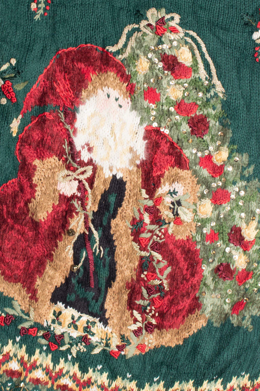 Green Ugly Christmas Pullover 61057
