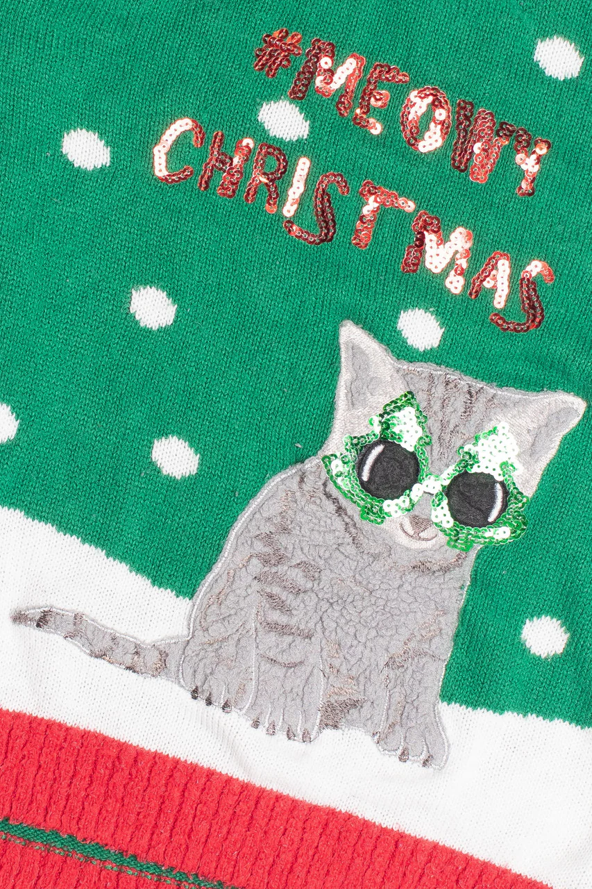 Green Ugly Christmas Pullover 61226