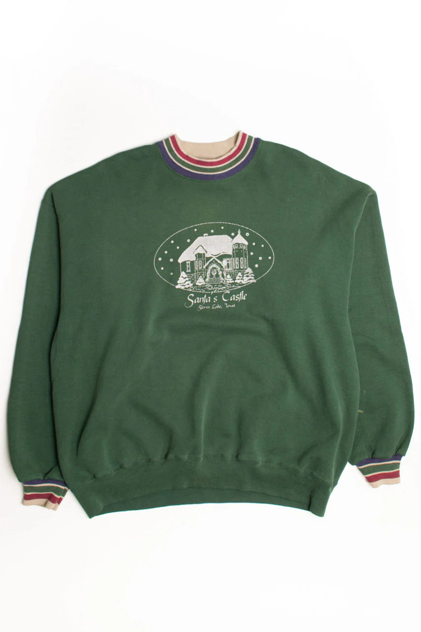 Green Ugly Christmas Sweatshirt 58915 - Image 2