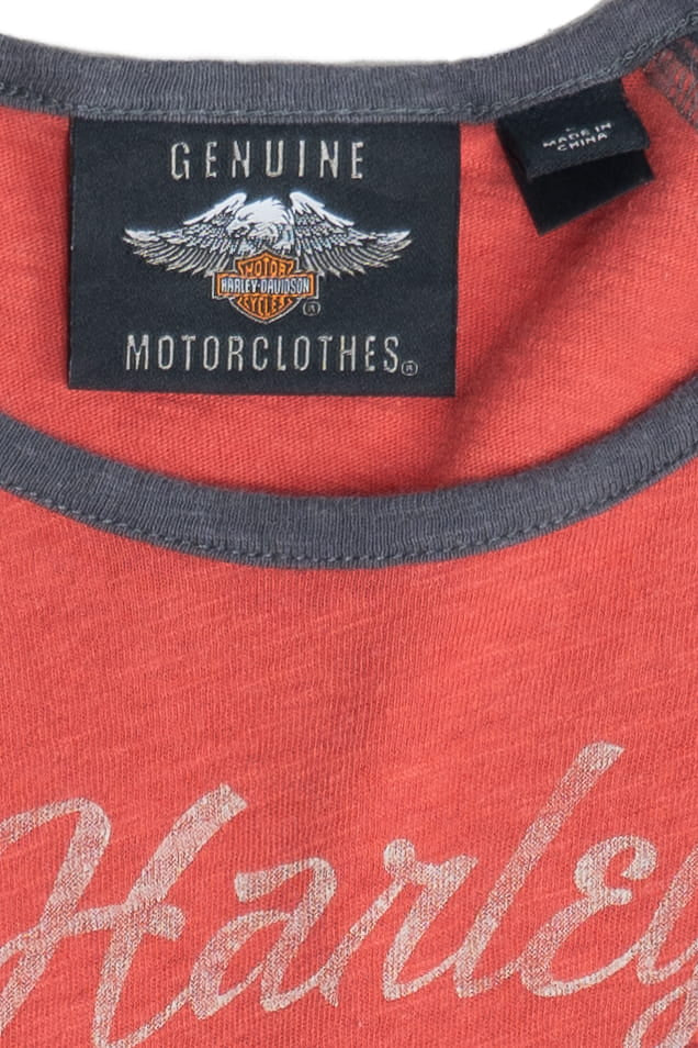 Harley Davidson "03" Applique Raglan T-Shirt - Image 3