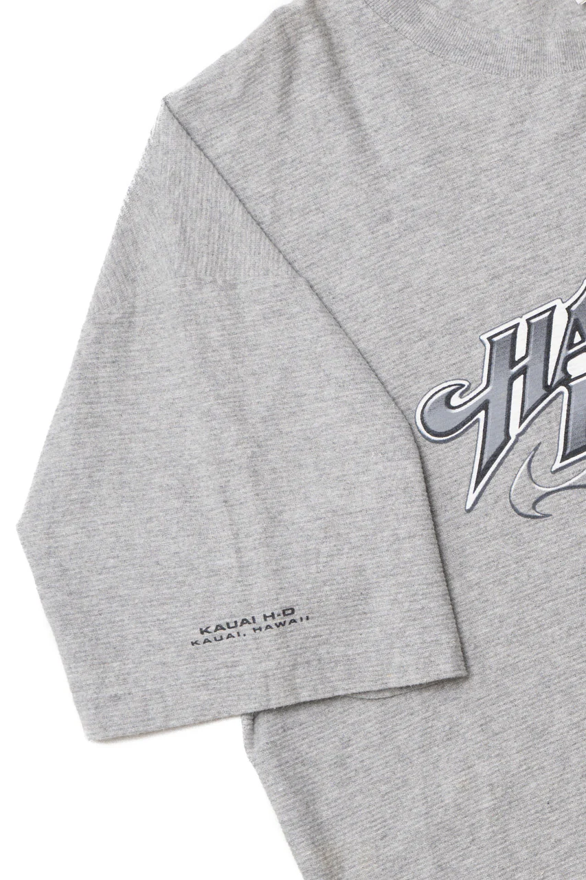 Harley Davidson Chrome Logo Micro Striped Heavyweight T-Shirt - Image 2