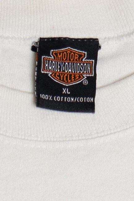 Harley Davidson Cincinatti Flame Sleeves T-Shirt - Image 4