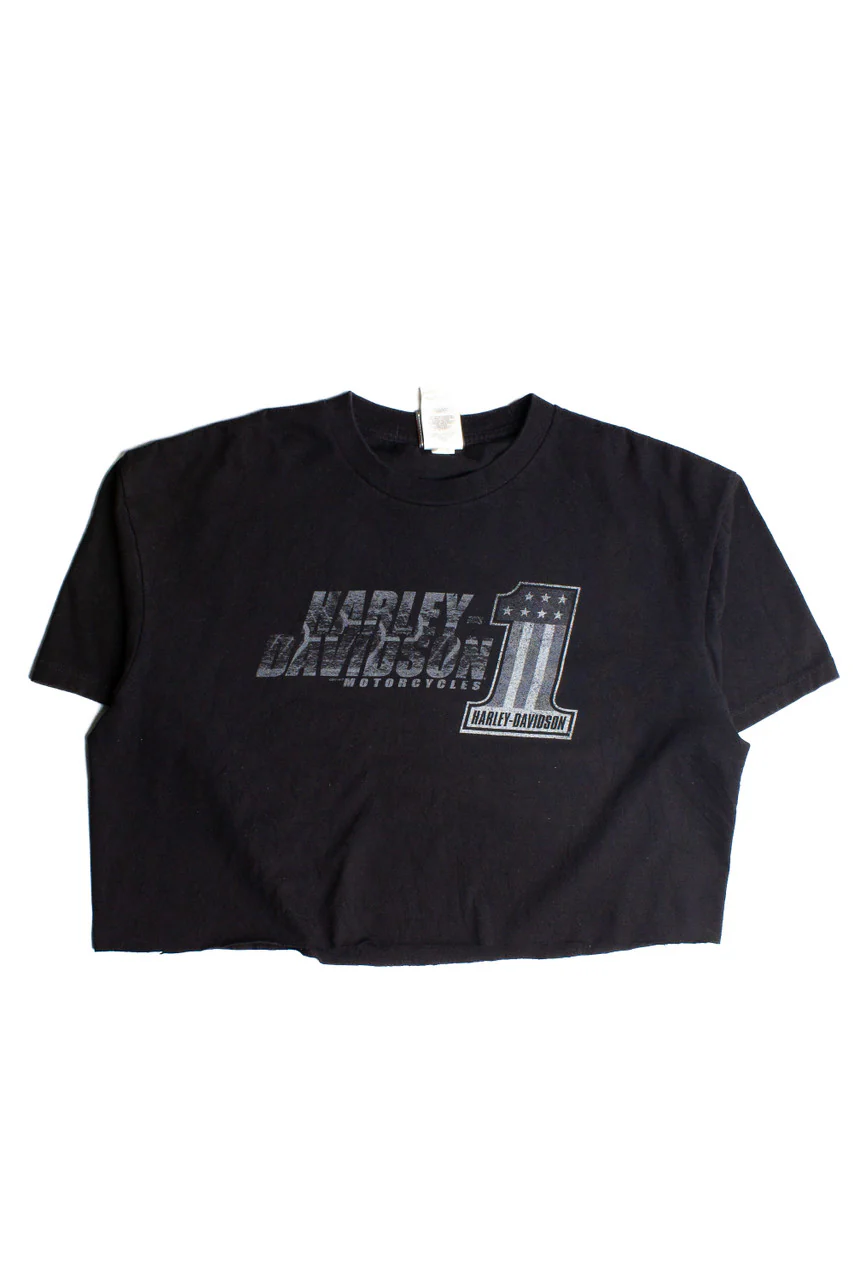 Harley Davidson Cropped T-Shirt 669 - Image 2