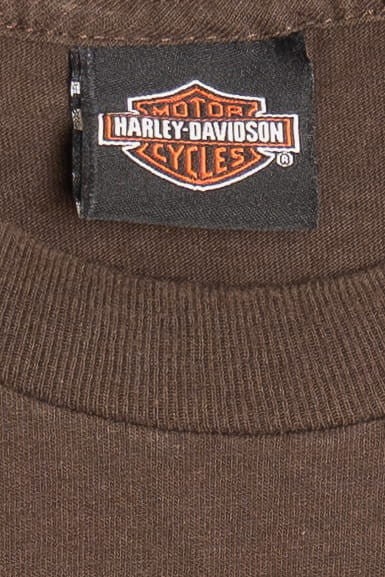 Harley Davidson "Live To Ride Ride To Live" Rebel Black Hills T-Shirt - Image 4