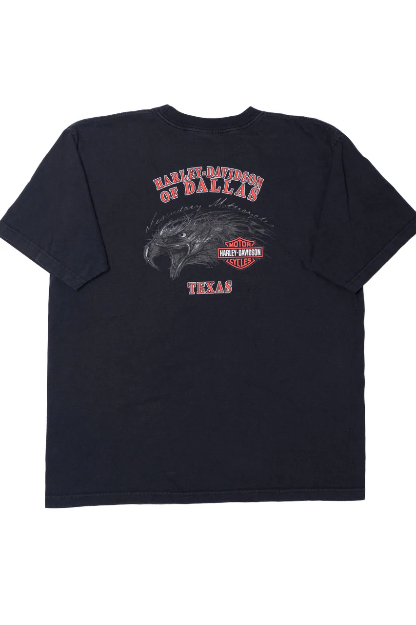 Harley Davidson Of Dallas Texas Eagle T-Shirt
