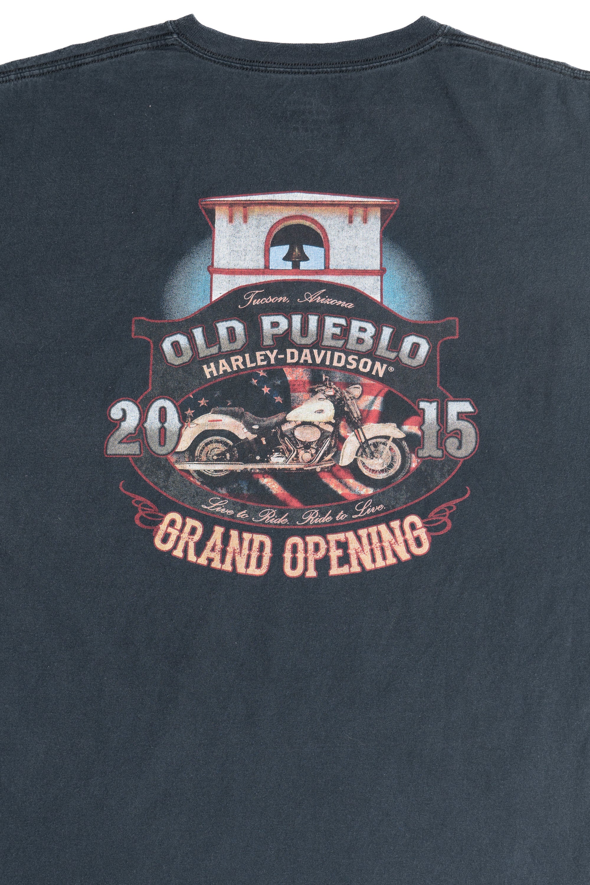 Harley Davidson Old Pueblo Grand Opening 2015 T-Shirt - Image 4