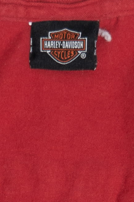 Harley Davidson Patterned Sides Spitzie's Albany-Schenectady New York T-Shirt - Image 6