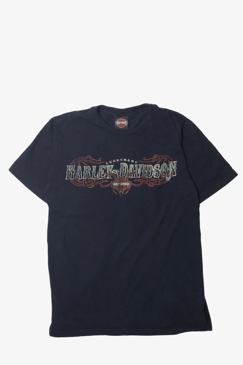 Harley Davidson "Roma, Italy" T-Shirt (2010s)