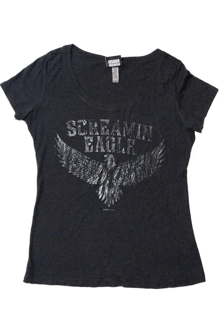 Harley Davidson "Screaming Eagle" Metallic Eagle T-Shirt - Image 3