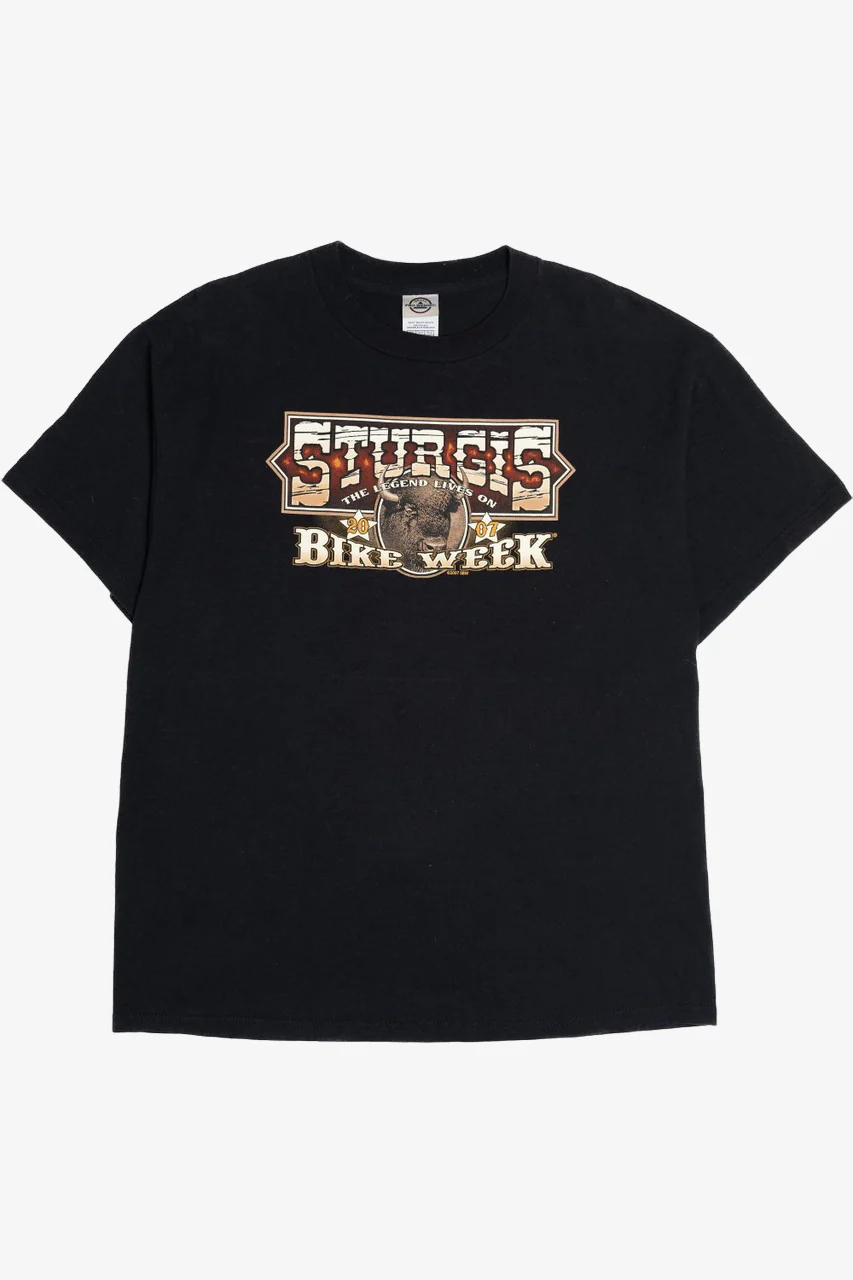 Harley Davidson "Sturgis Bike Week 2007" T-Shirt (2000s)