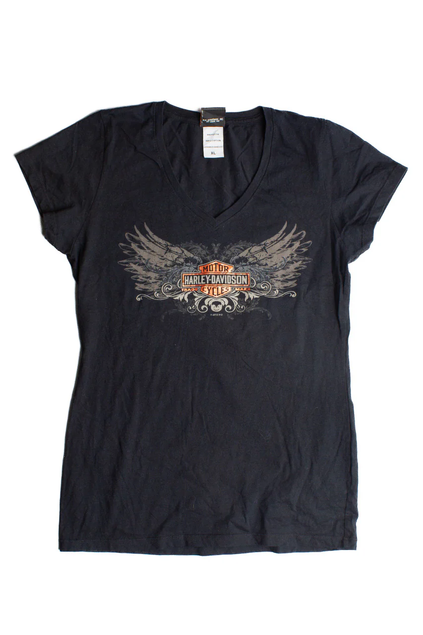 Harley Davidson Tribal Baby Tee (2010s) 684 - Image 2