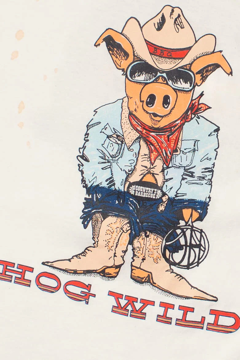 "Hog Wild" Country's Barbecue Graphic T-Shirt - Image 3