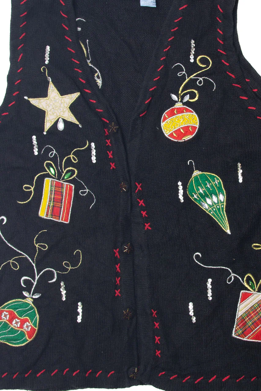 Holiday Editions Ugly Christmas Vest 63573 - Image 2