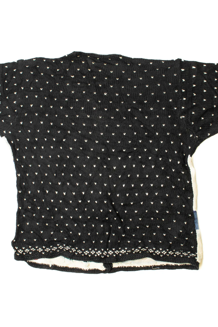 Holiday Town Scene Ugly Christmas Cardigan 61422 - Image 2