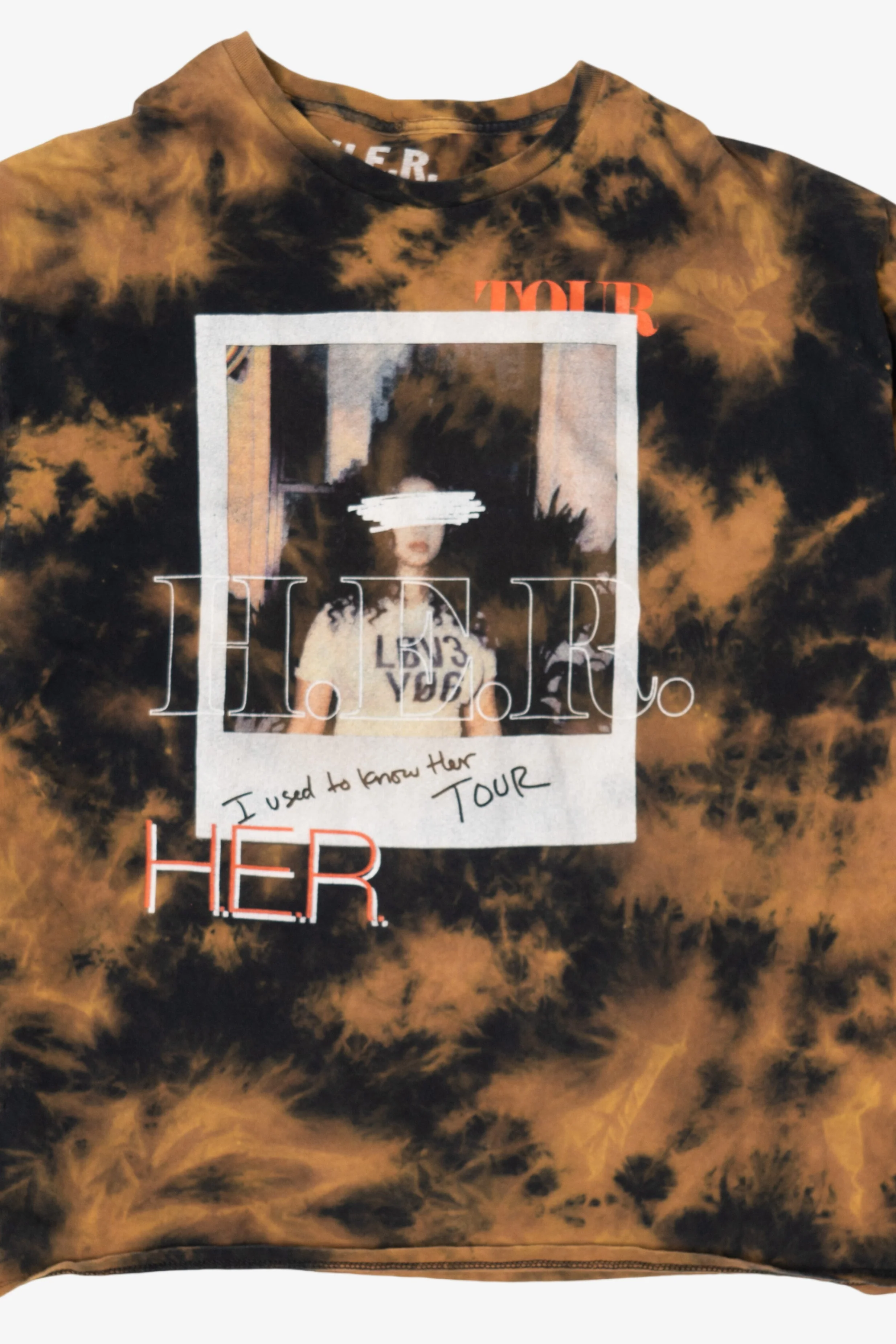 I Use To Know H.E.R. Tour Tie Dye T-Shirt (2020s) - Image 5