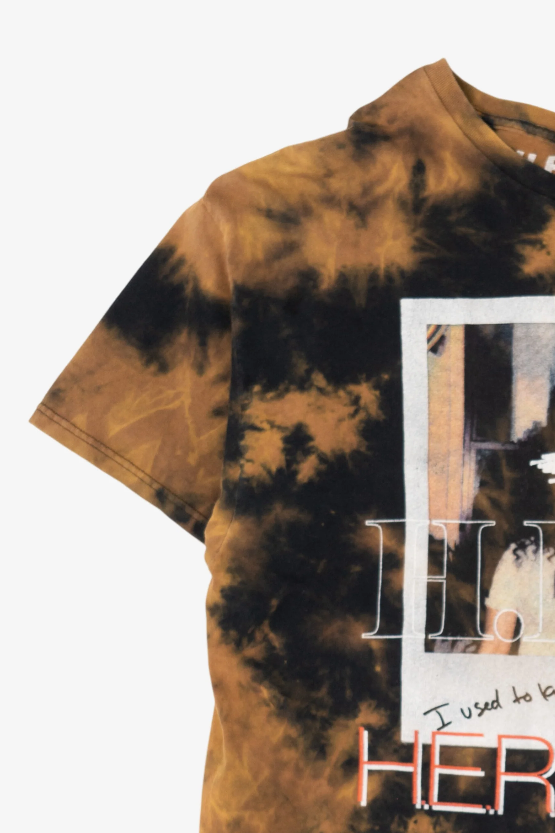 I Use To Know H.E.R. Tour Tie Dye T-Shirt (2020s) - Image 6