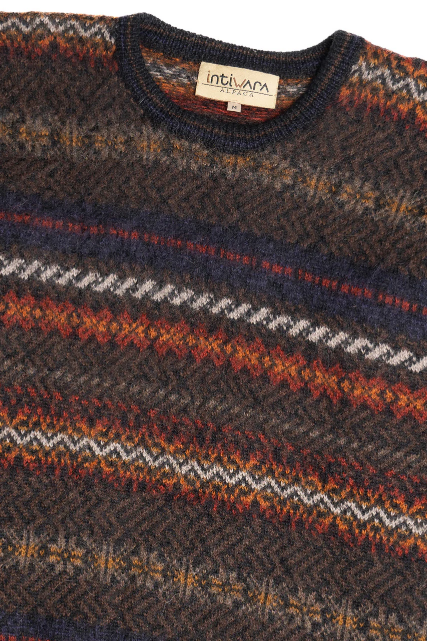 Intiwara Alpaca 80s Style Sweater - Image 2