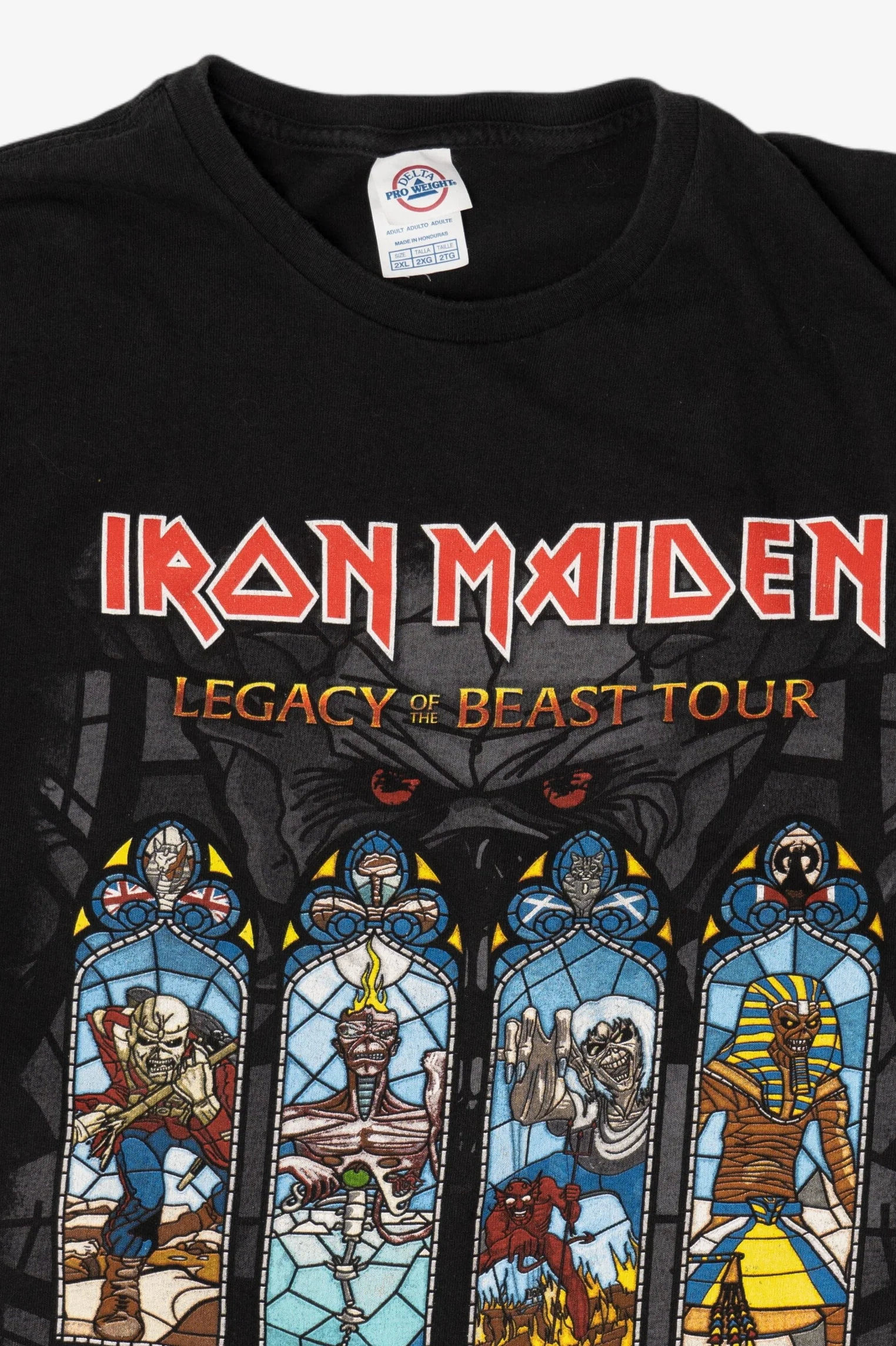 Iron Maiden Legacy Of The Beast Tour T-Shirt (2010s) - Image 7