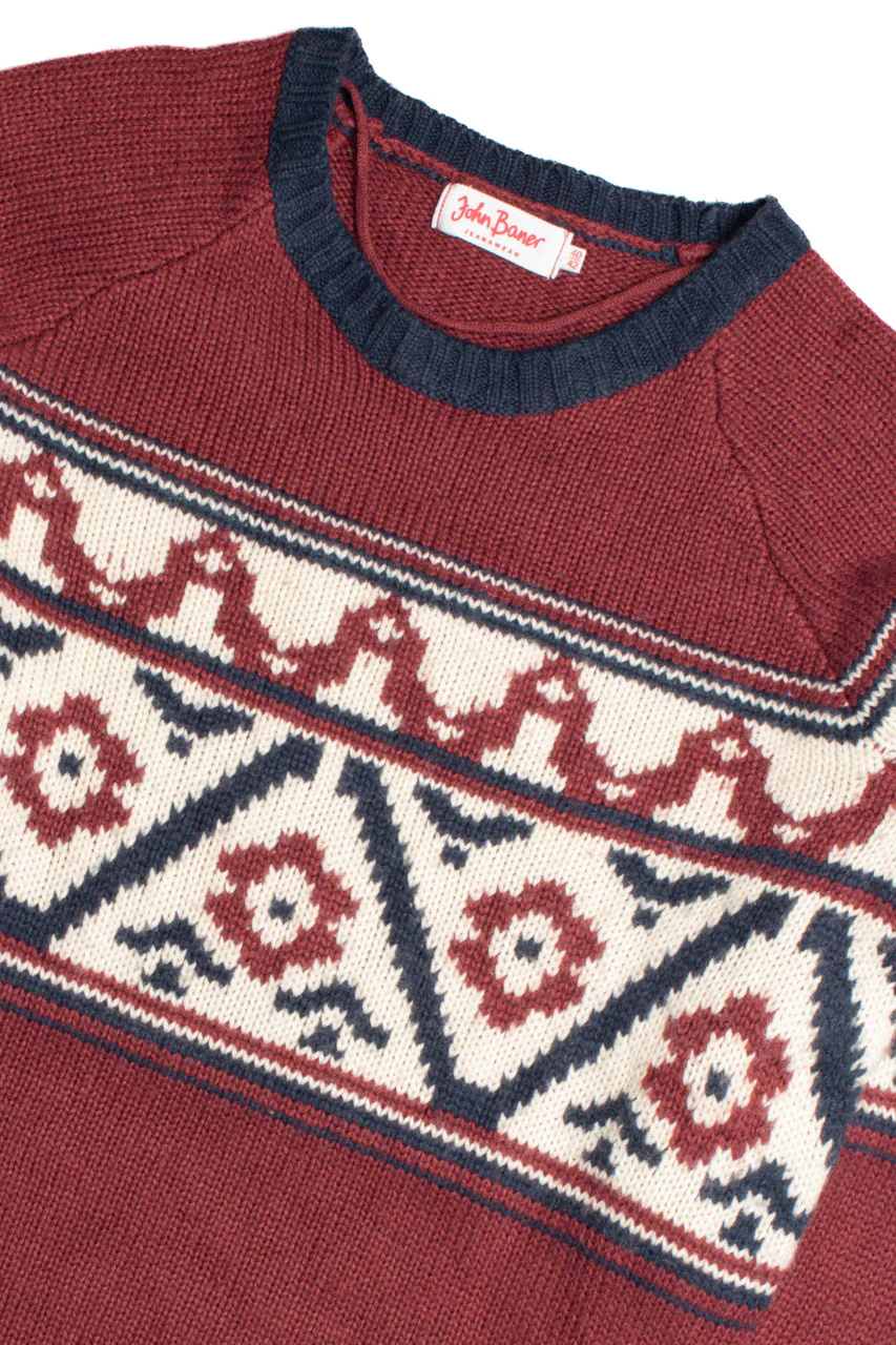 John Baner Fair Isle Sweater 1046 - Image 2