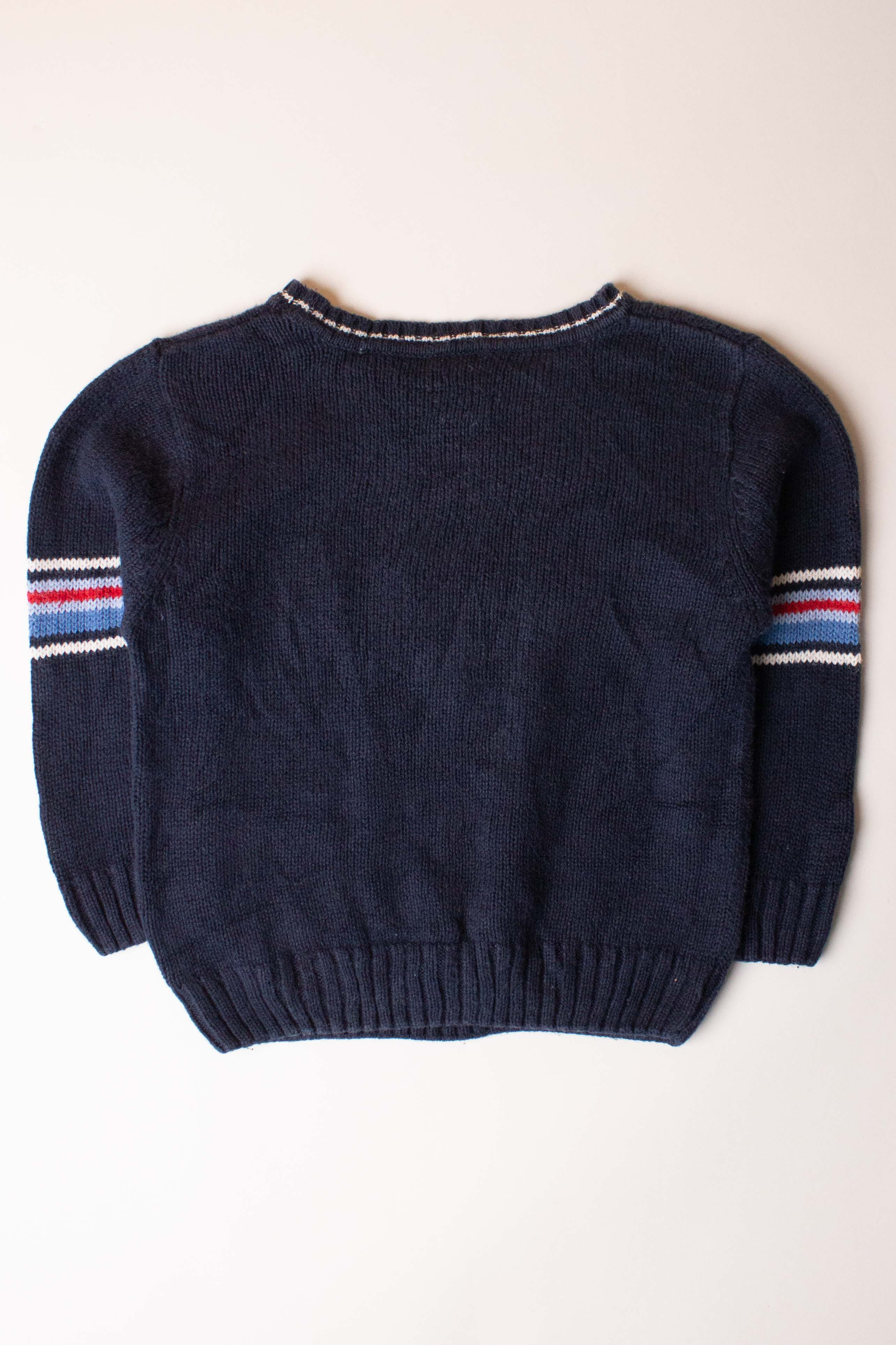 Kids Blue Ugly Christmas Pullover 63885 - Image 2