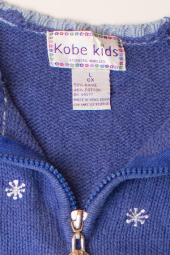 Kids Blue Ugly Christmas Pullover 63923 - Image 3