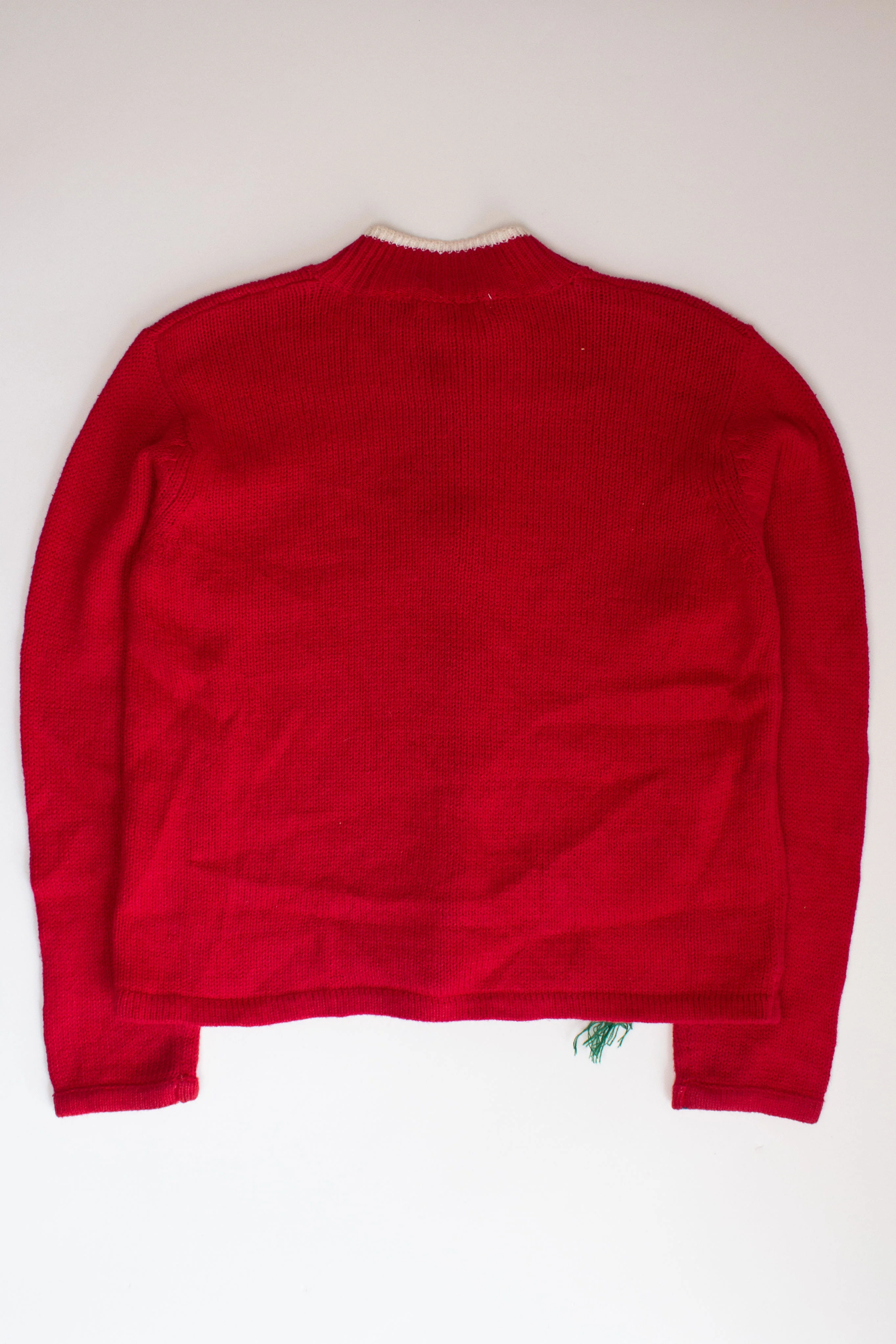 Kids Red Ugly Christmas Cardigan 63839 - Image 2