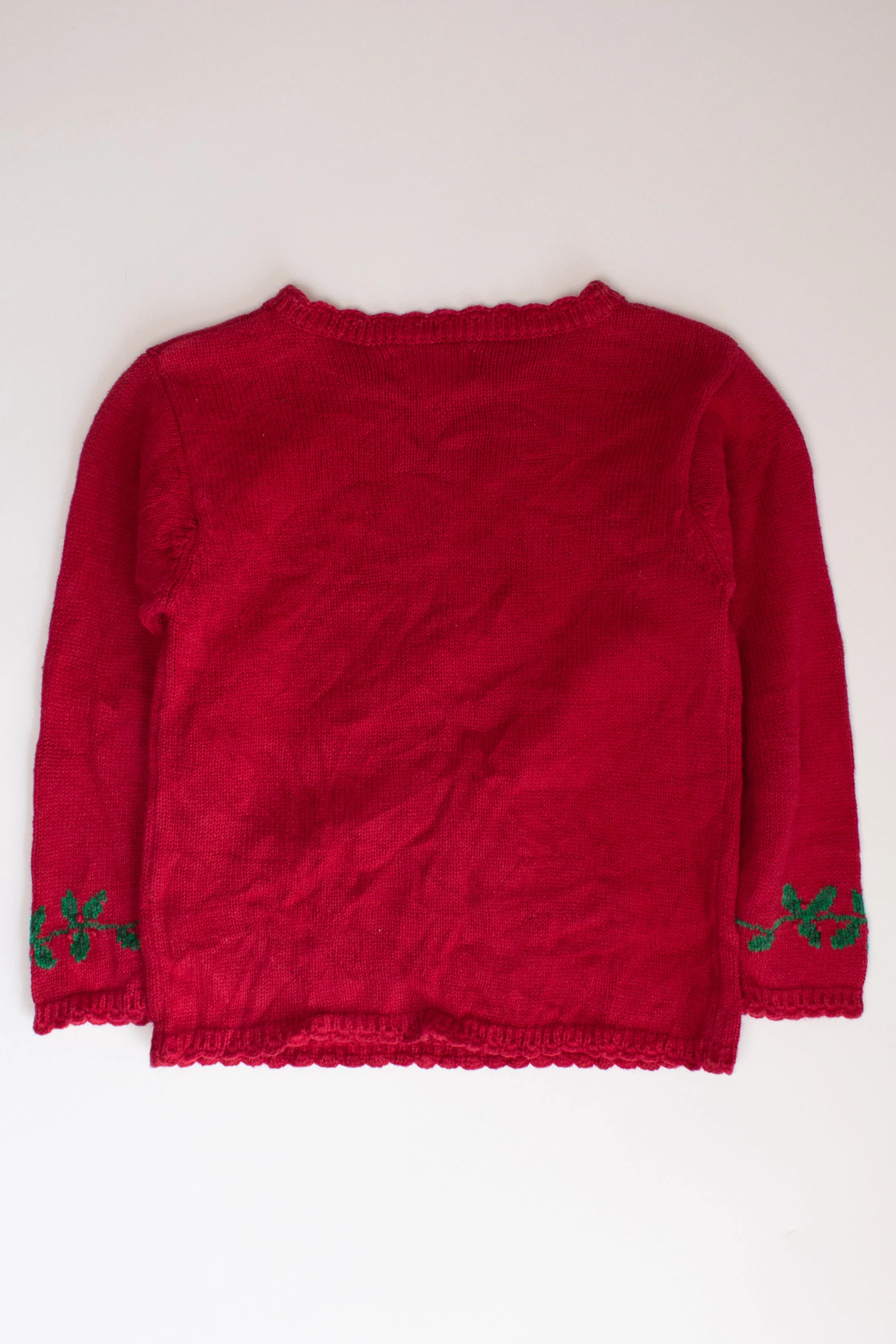 Kids Red Ugly Christmas Pullover 63840 - Image 2