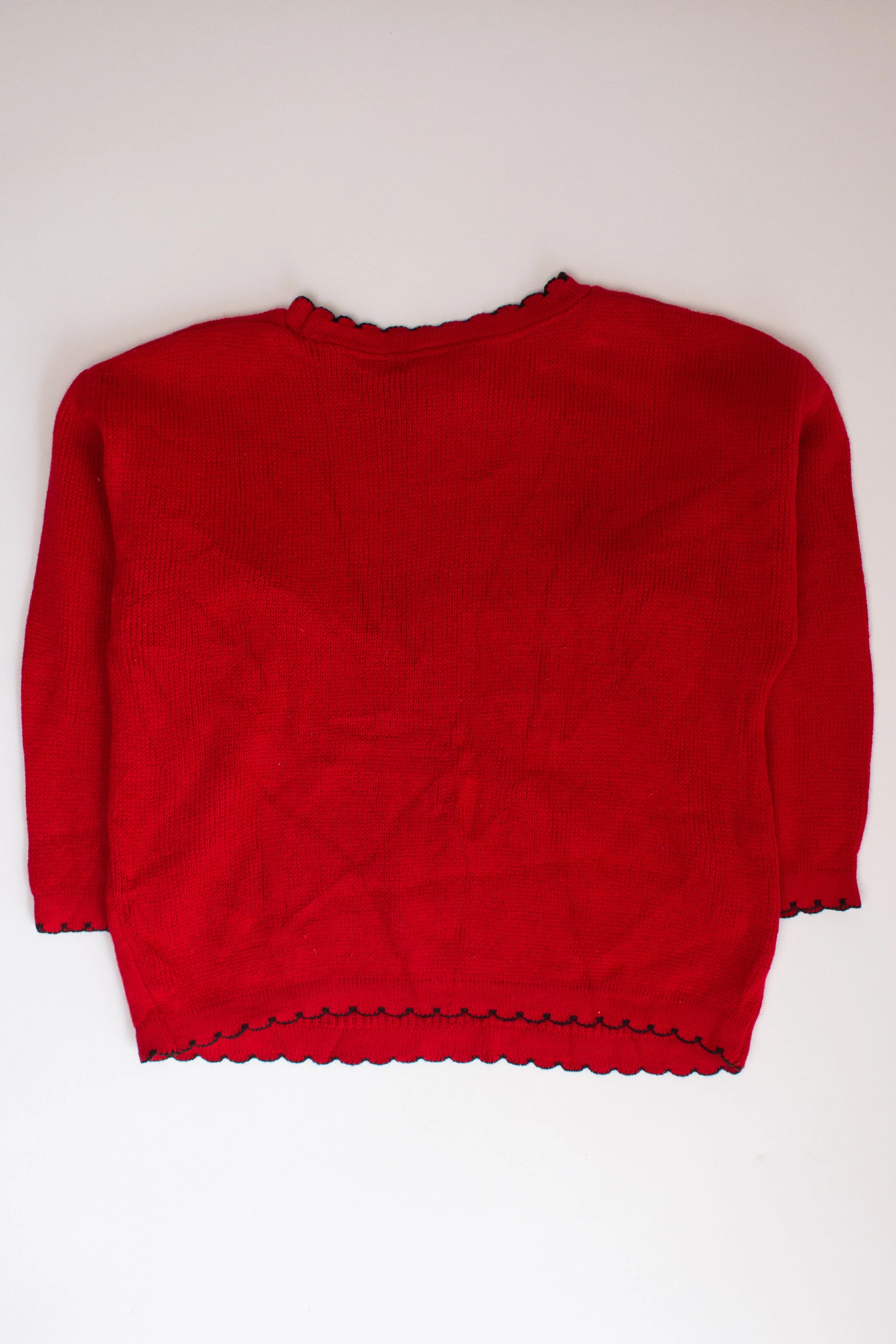 Kids Red Ugly Christmas Pullover 63842 - Image 2
