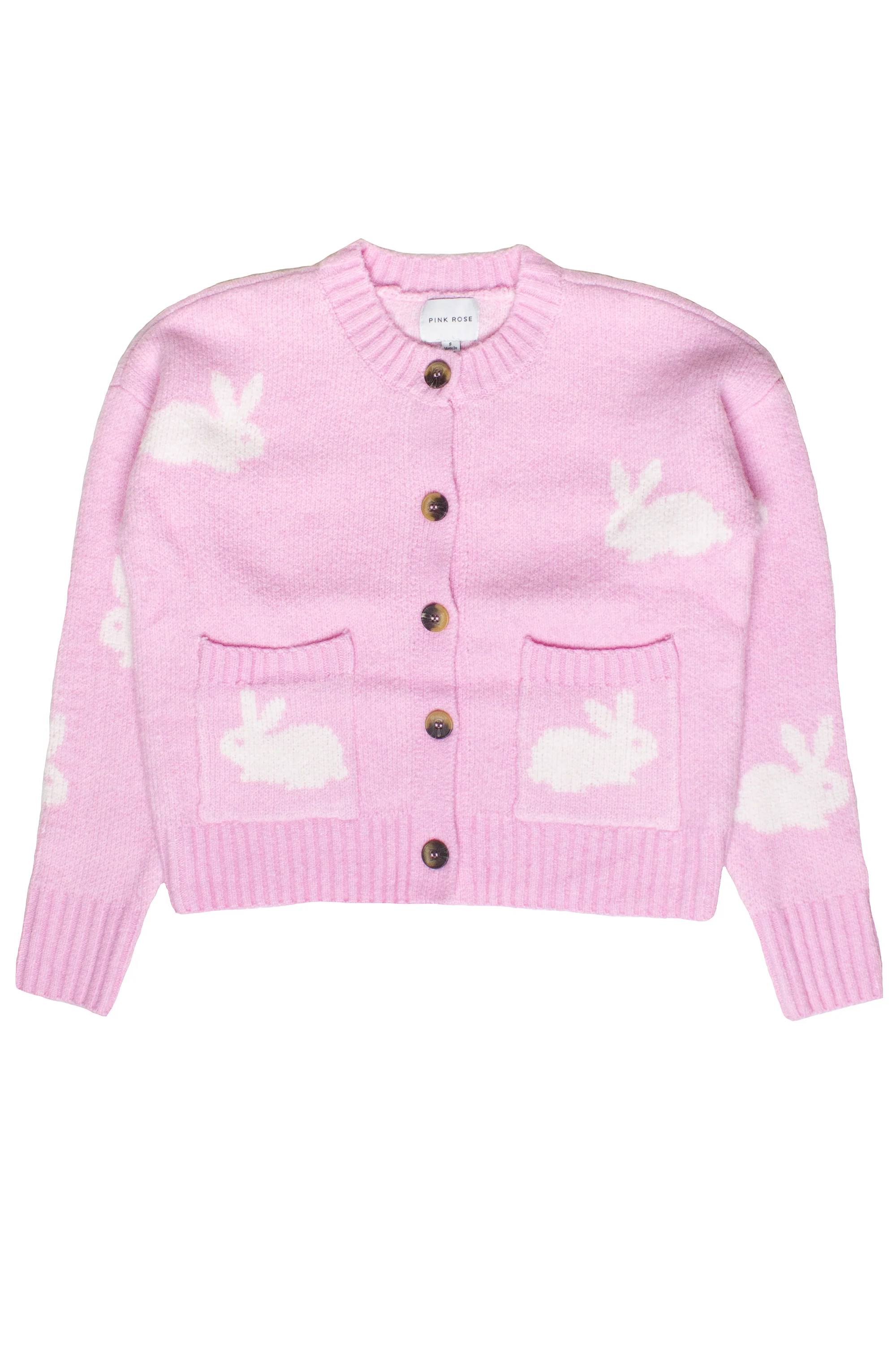Knit Bunny Cardigan - Image 4