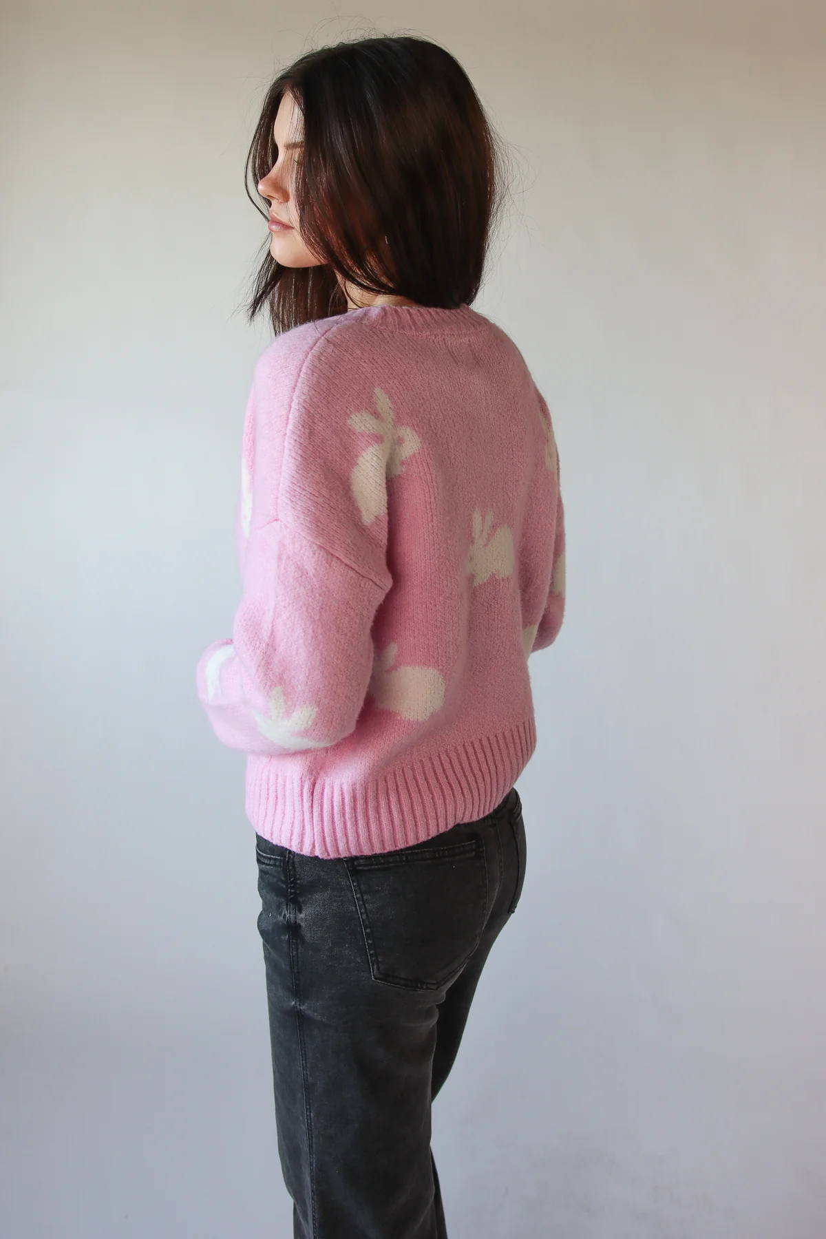 Knit Bunny Cardigan - Image 7