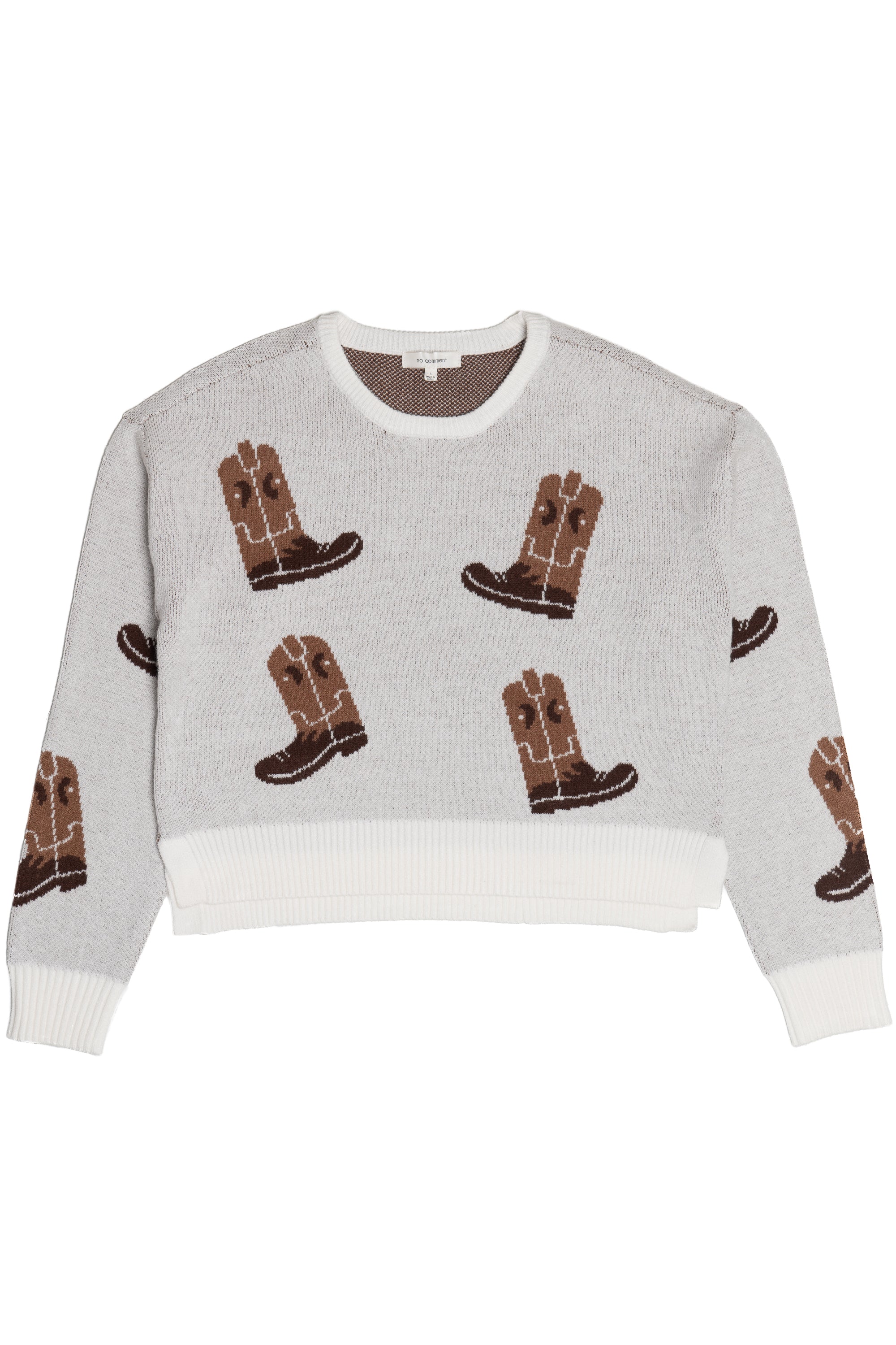 Knit Print Sweater - Image 14