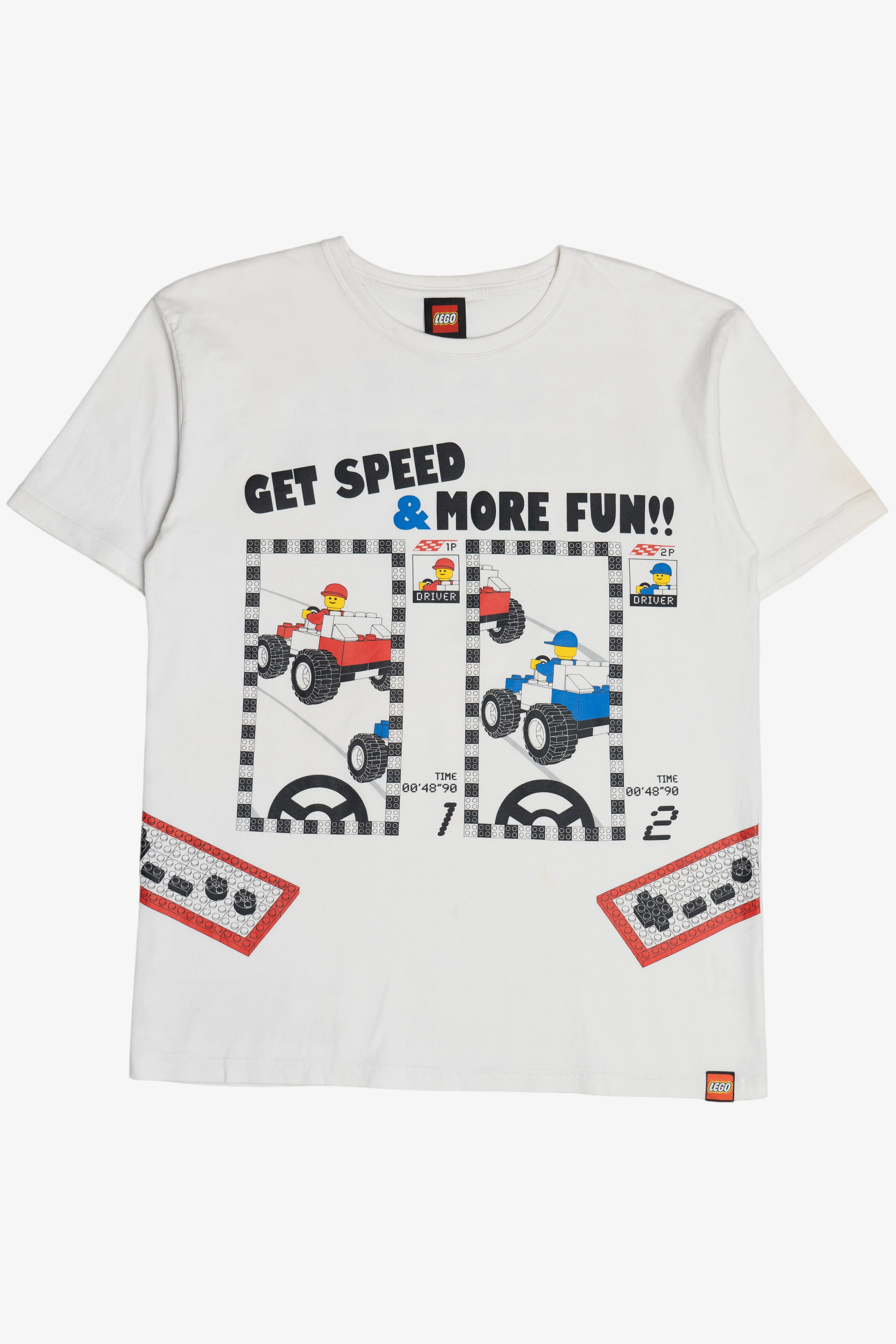 Lego Japan "Get Speed & More Fun!!" Racing T-Shirt (2010s)