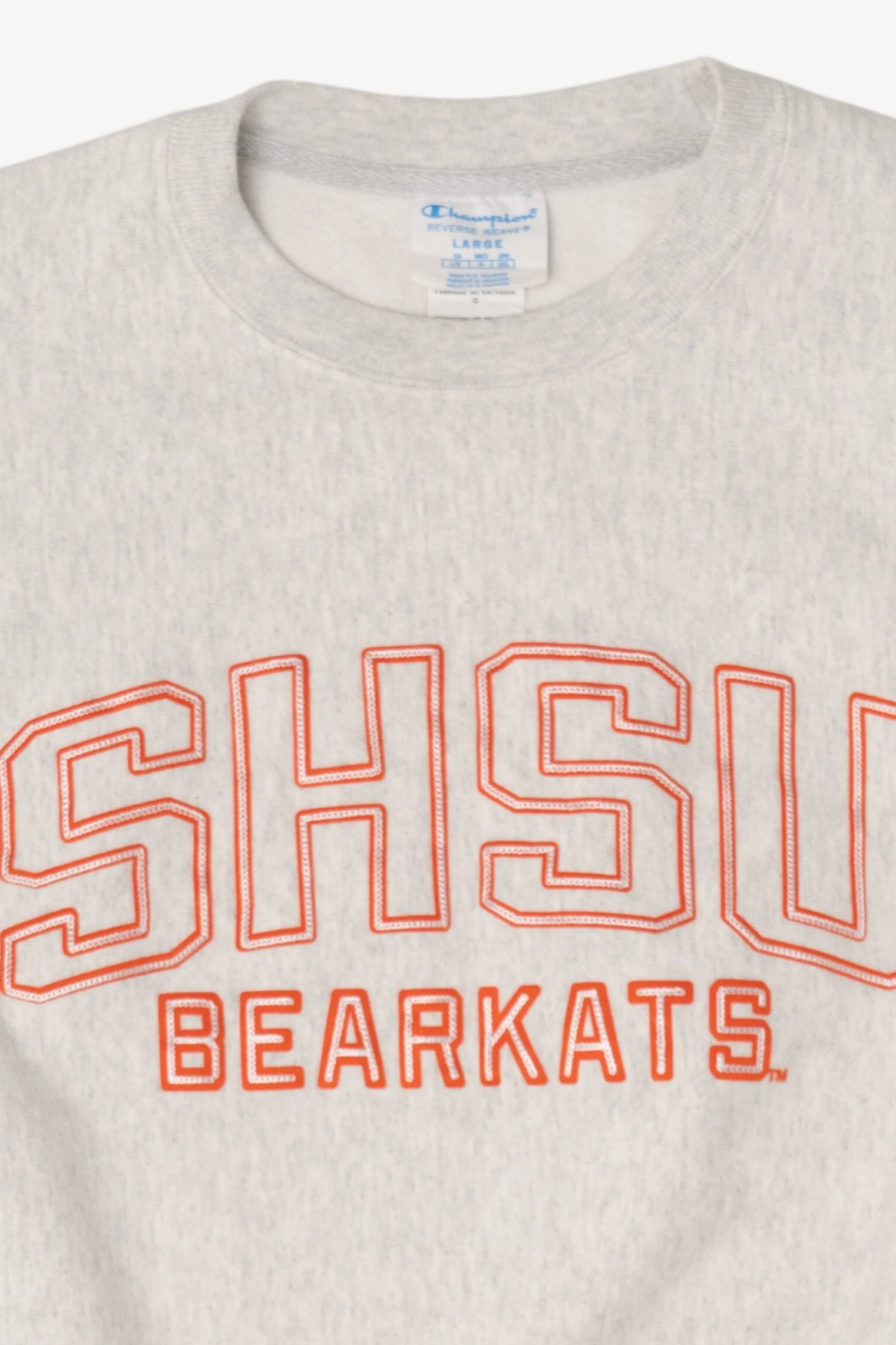 Light Gray Sam Houston State University Bearkats Sweatshirt (2010s) - Image 6