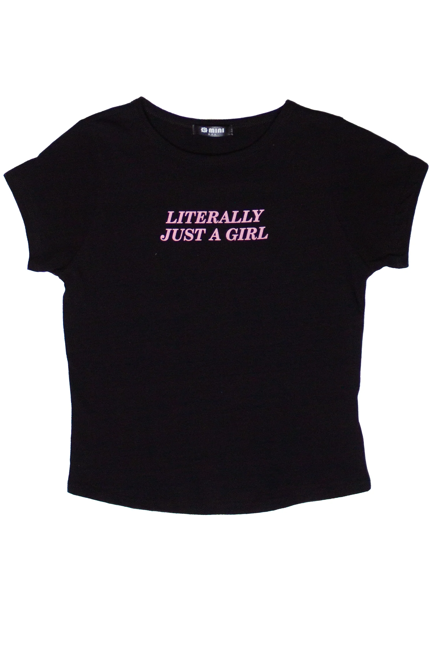 Literally Just A Girl Tee - Image 2