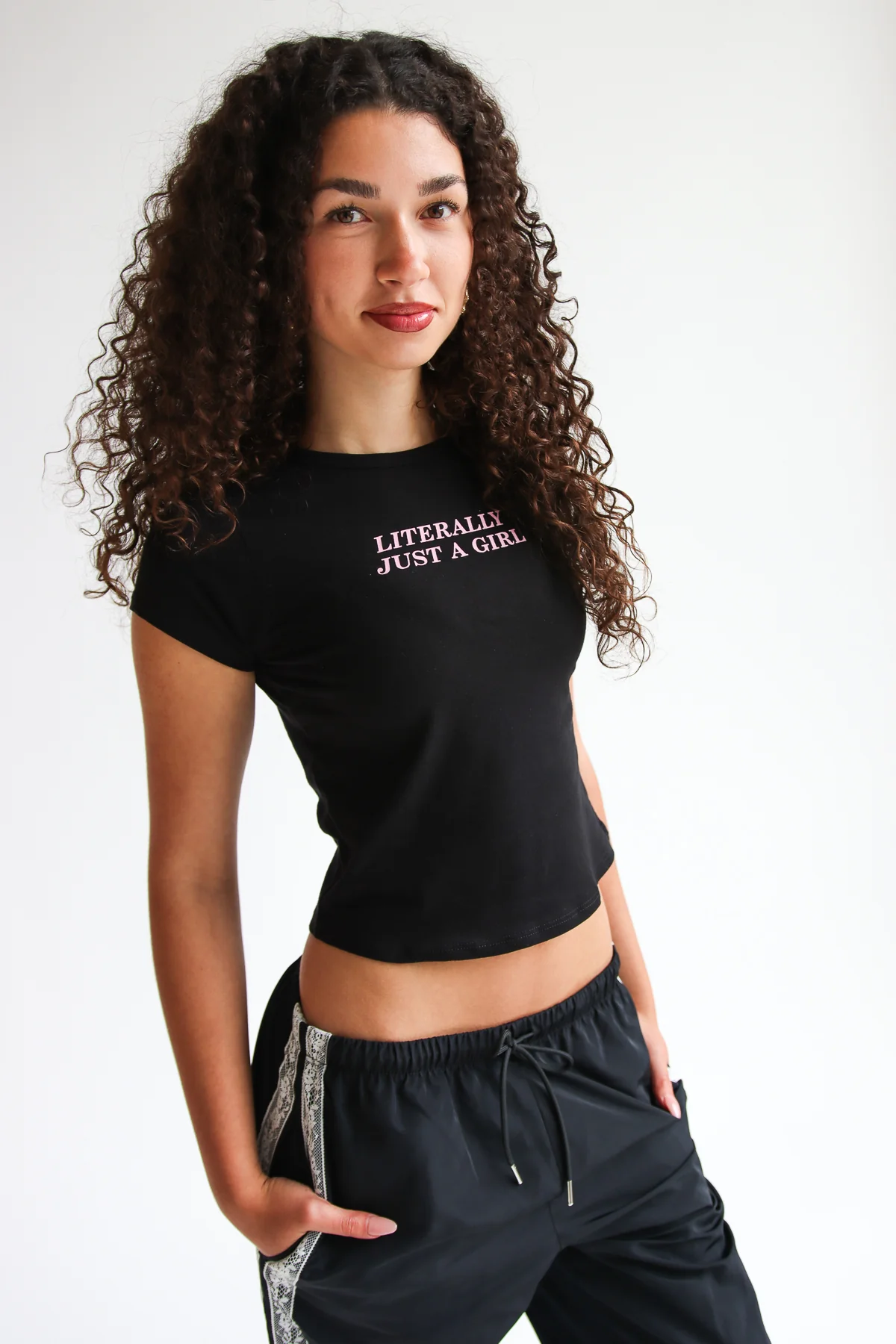 Literally Just A Girl Tee - Image 3