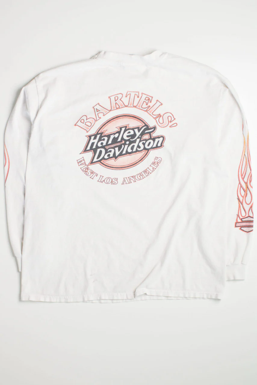 Long Sleeve Bartel's Harley Davidson T-Shirt - Image 2