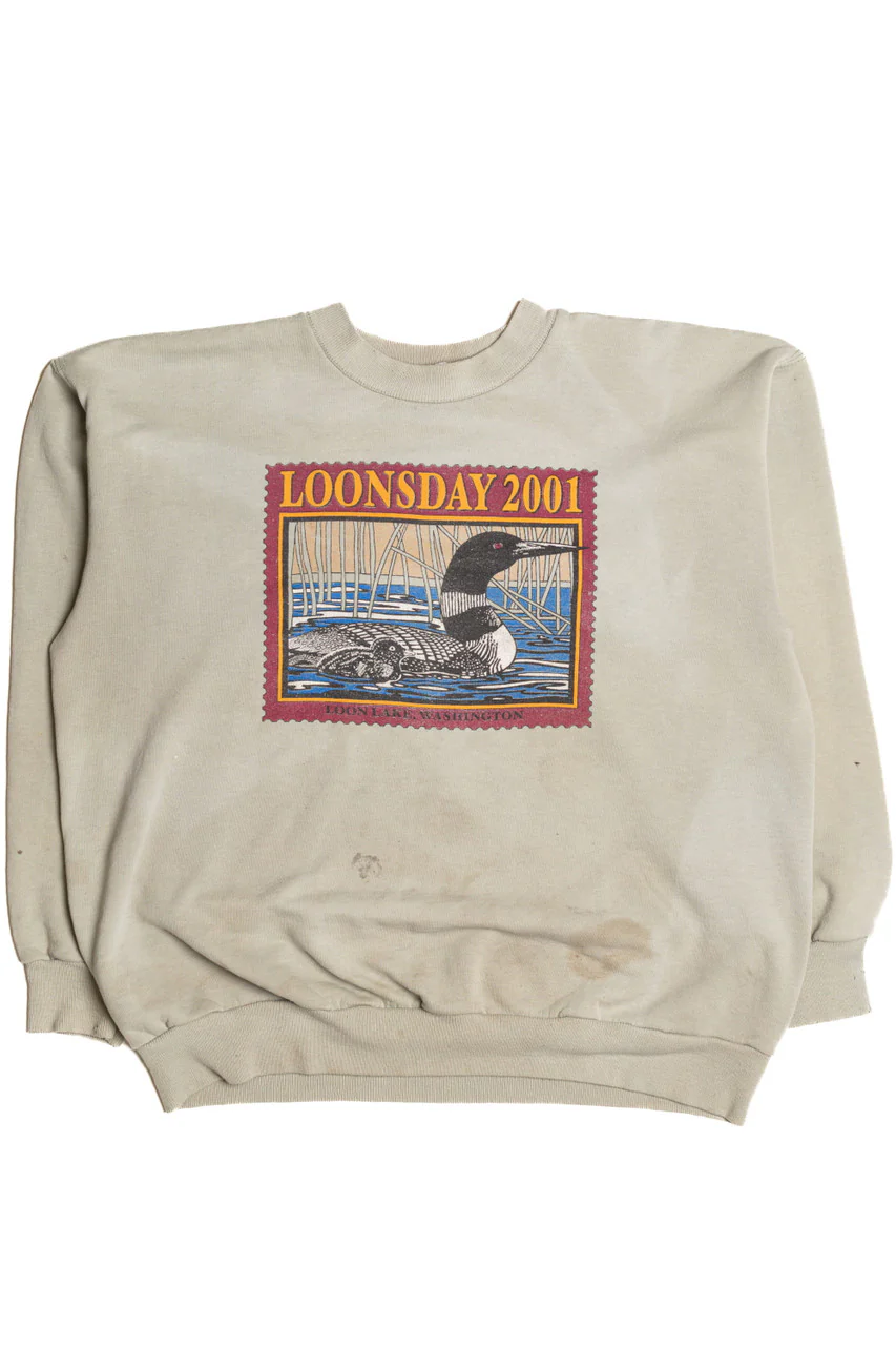 Loonsday 2001 Sweatshirt 8527 - Image 2
